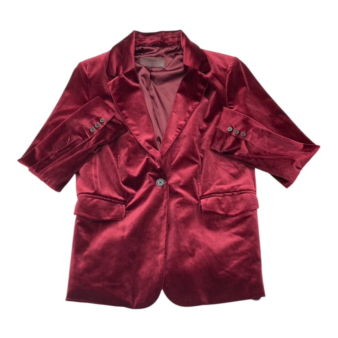Blazer By Blanknyc In Maroon, Size:M