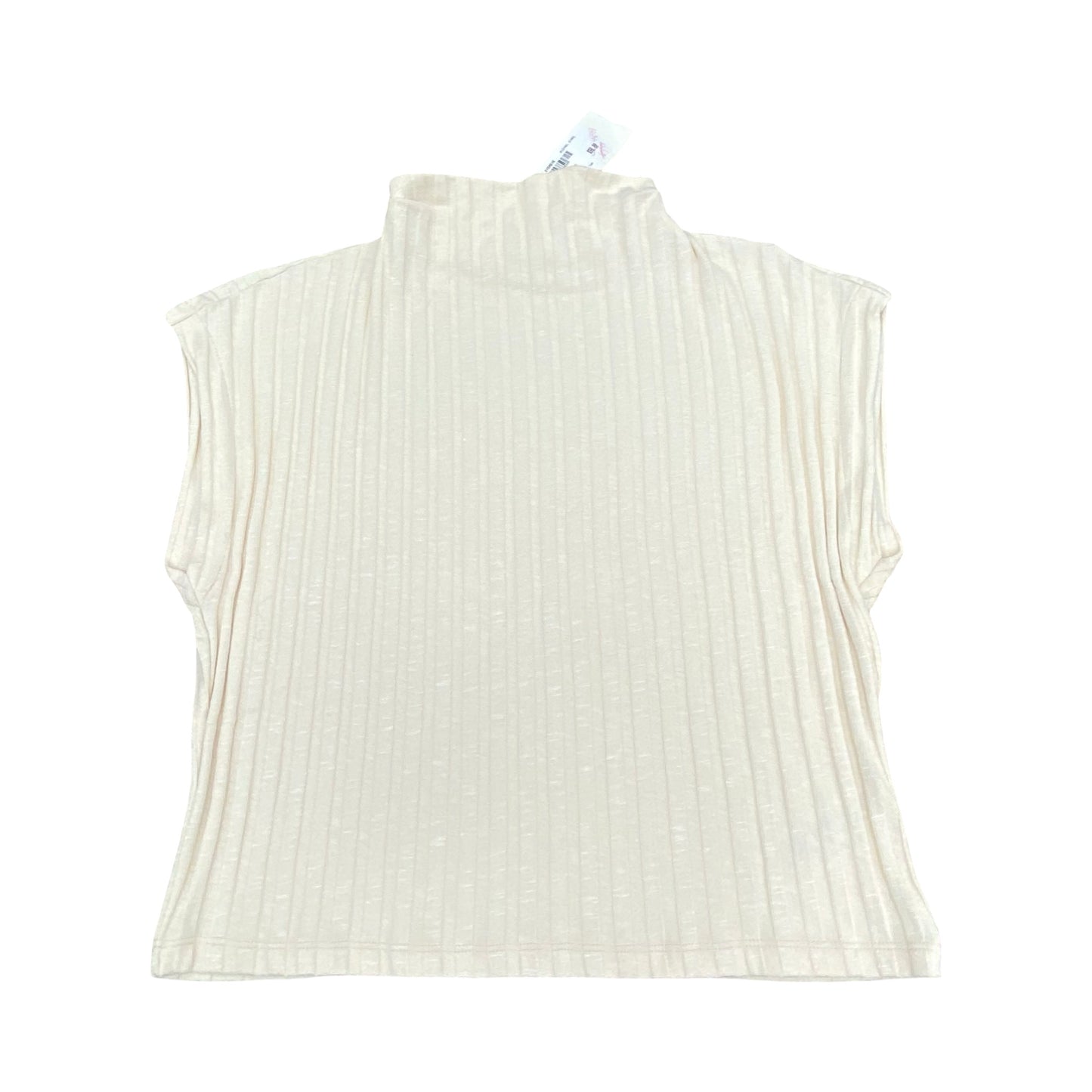 Top Sleeveless By Michael Stars In Cream, Size:L