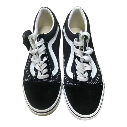 Shoes Sneakers By Vans In Black & White, Size:6