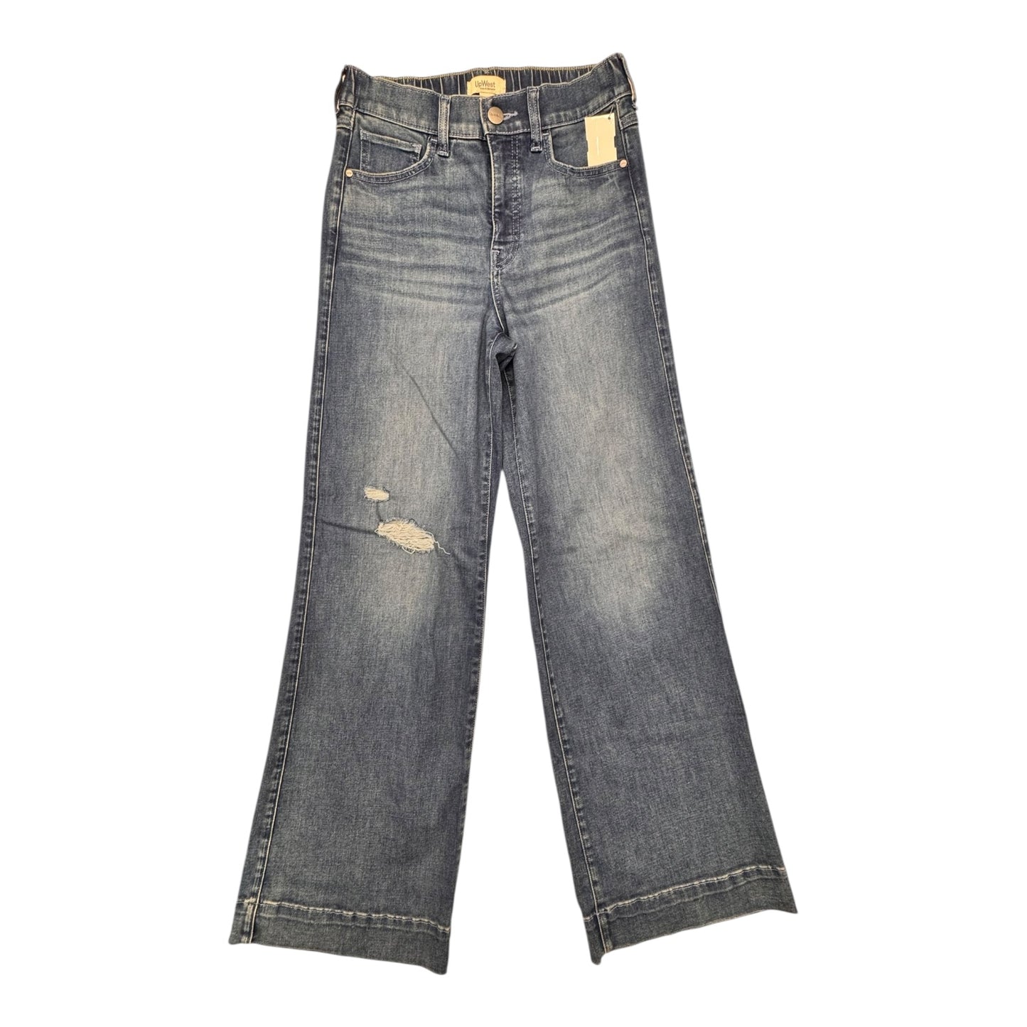 Jeans Wide Leg By Upwest In Blue, Size:S