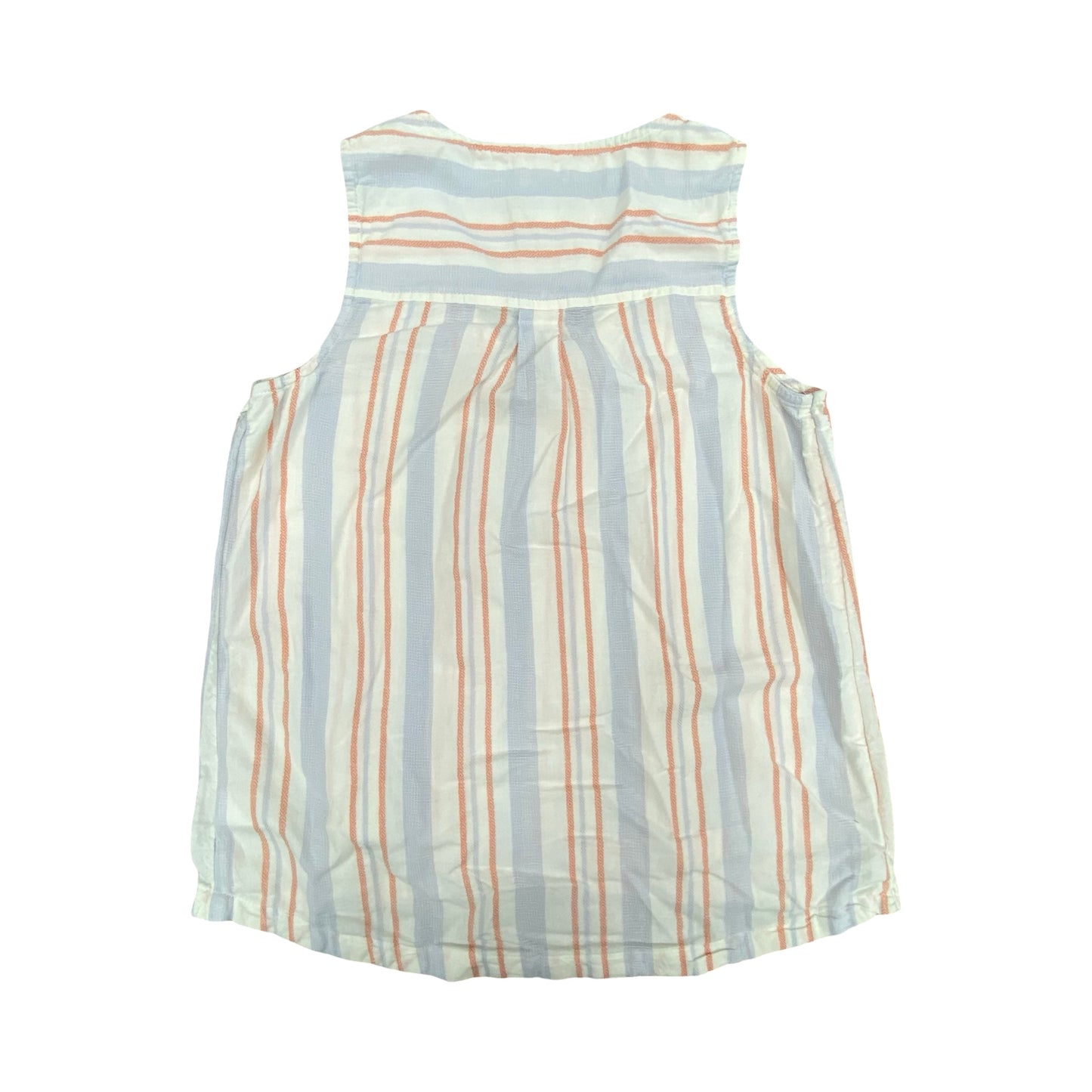 Top Sleeveless By Sigrid Olsen In Striped Pattern, Size:S