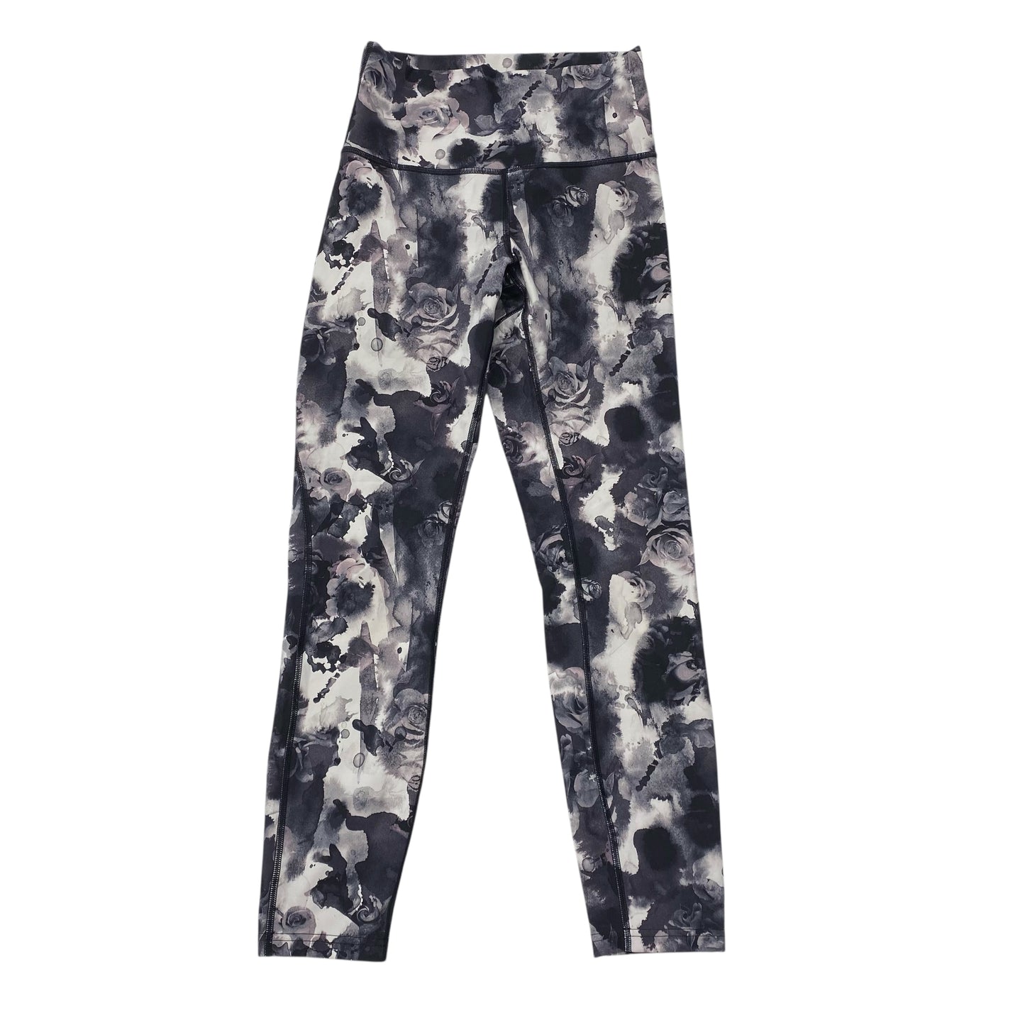 Athletic Leggings By Lululemon In Floral Print, Size:6