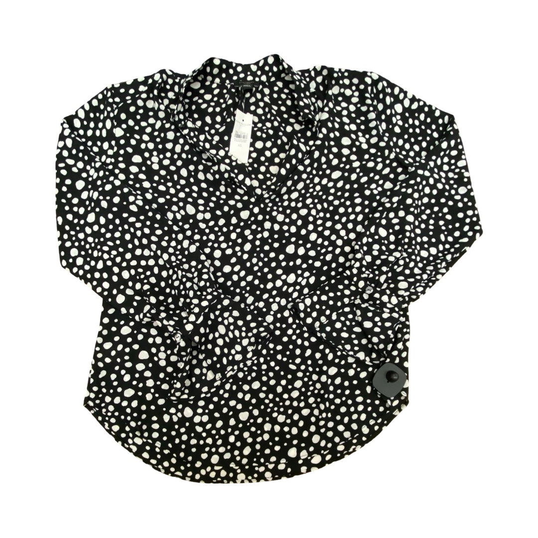 Top Ls By Ann Taylor In Polkadot Pattern, Size:Xs