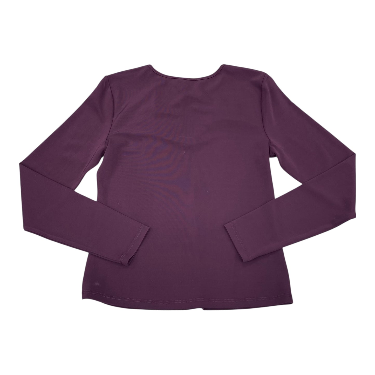Top Ls By Frame In Maroon, Size:M