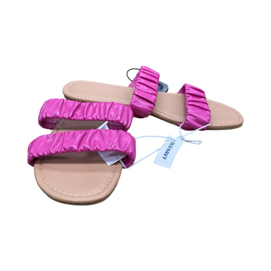 Sandals Flats By Old Navy In Pink, Size:8