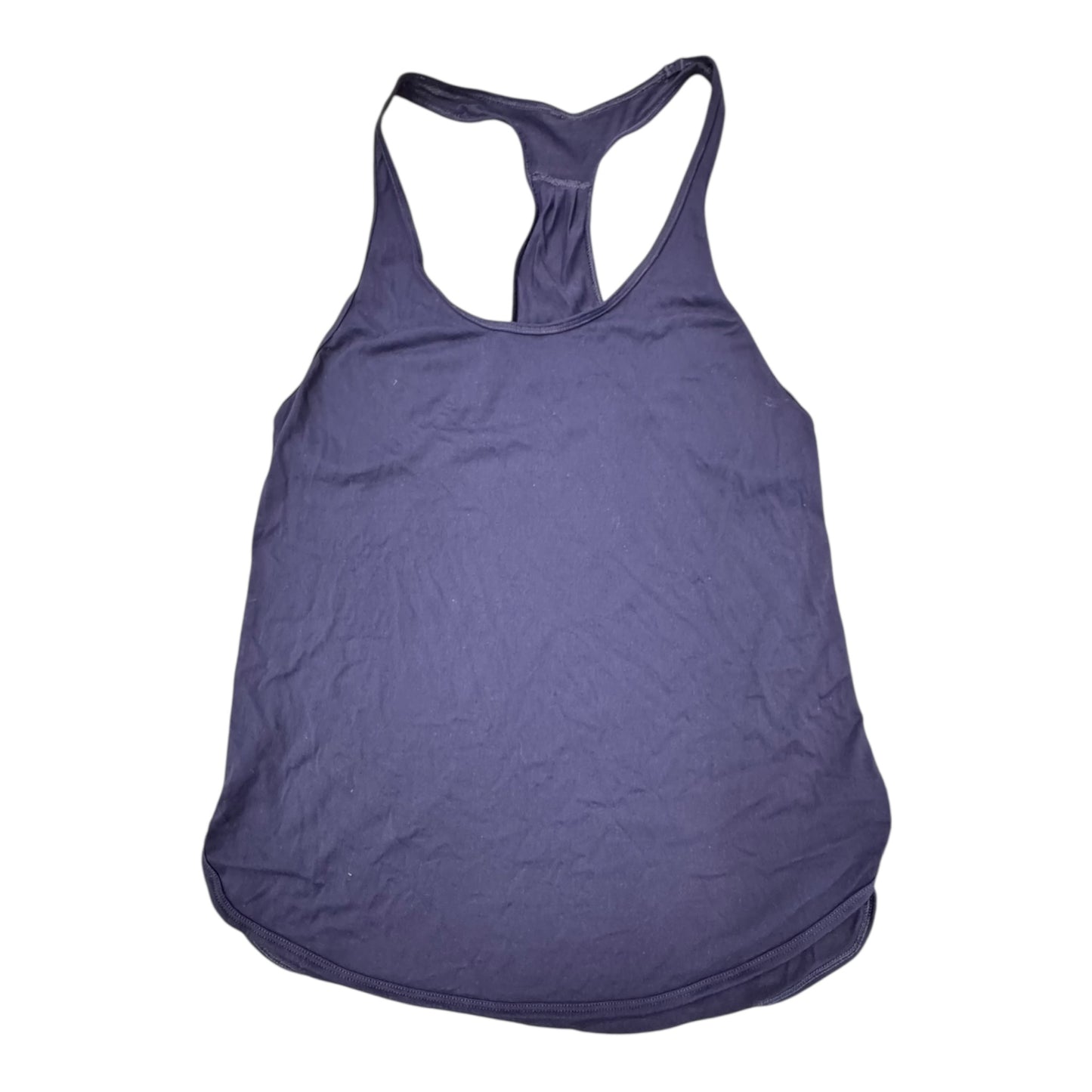 Athletic Tank Top Designer By Lululemon In Navy, Size:S