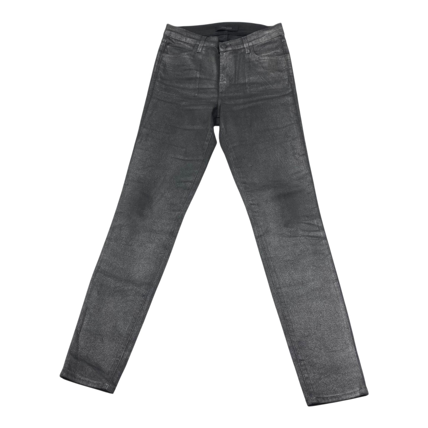 Jeans Boot Cut By J Brand In Black Denim, Size:8