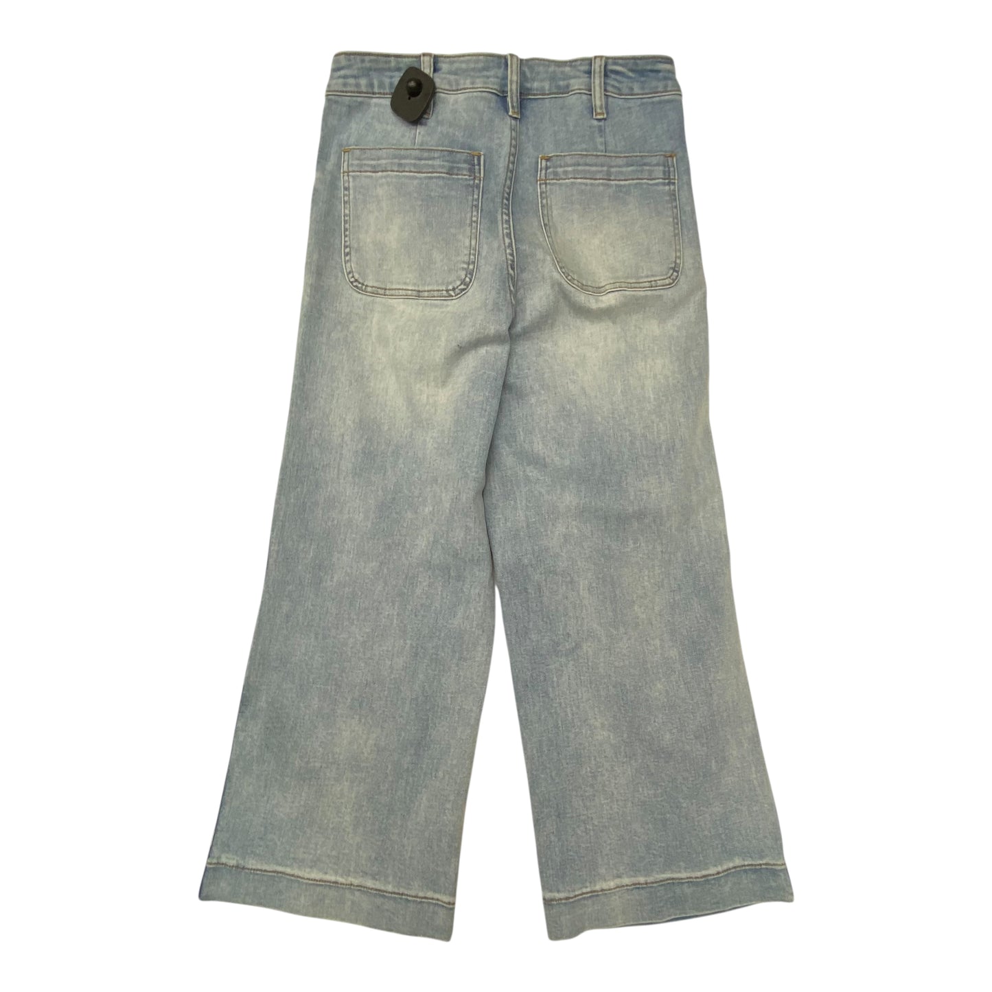Jeans Wide Leg By Cmc In Blue Denim, Size:6