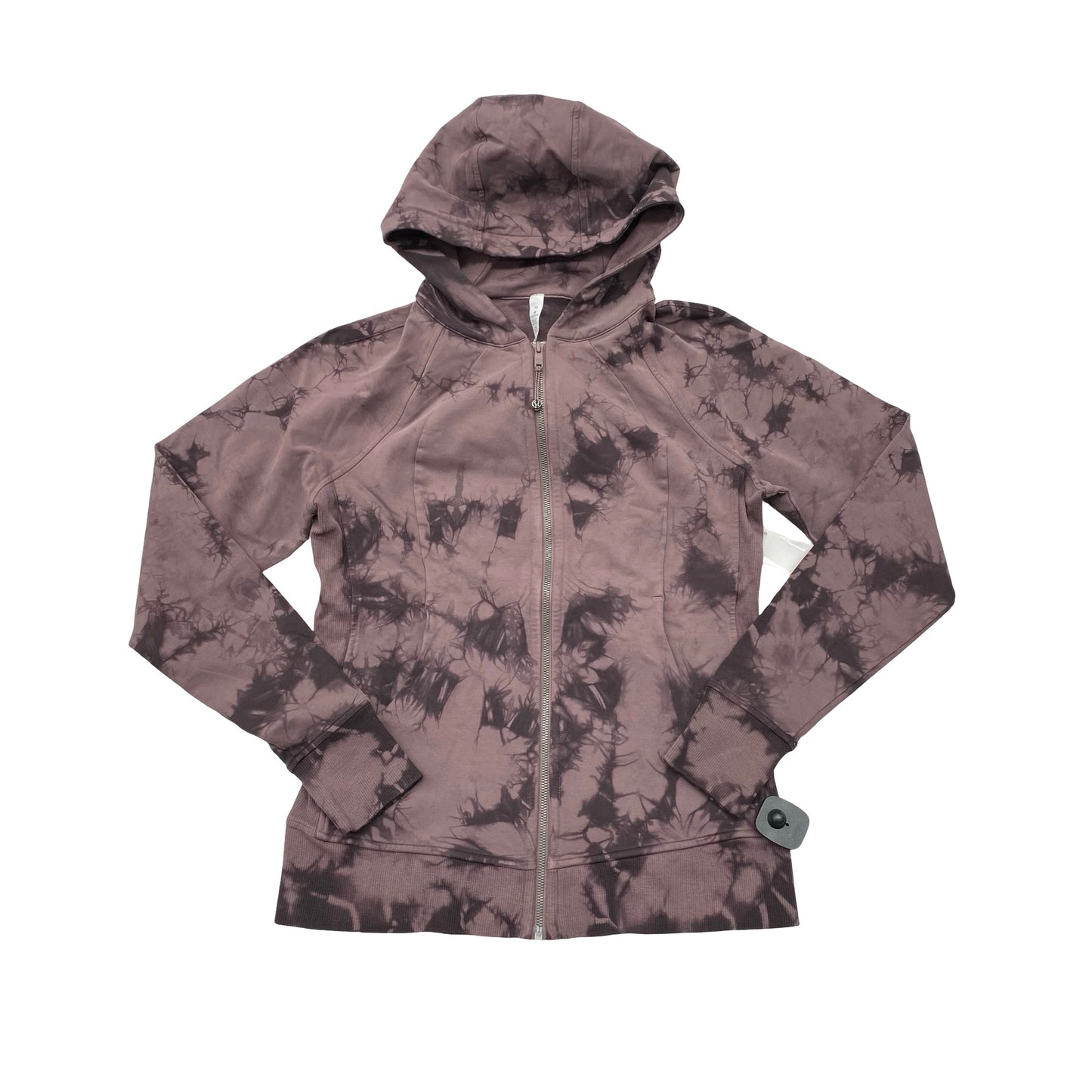 Athletic Jacket By Lululemon In Multi, Size:10