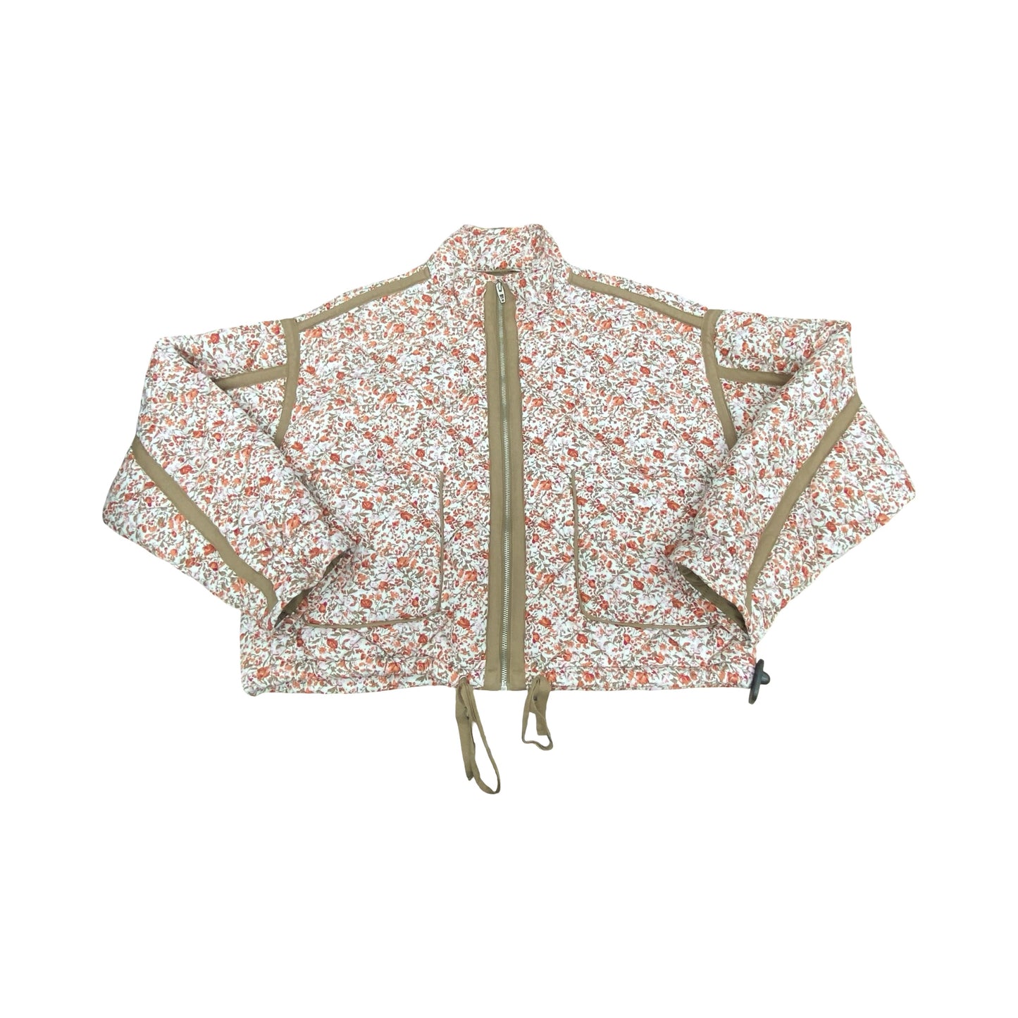 Jacket Puffer & Quilted By Blanknyc In Floral Print, Size:L