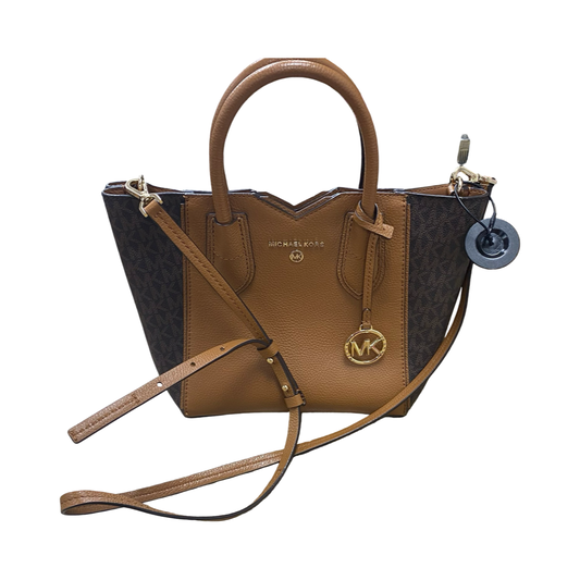 Handbag Designer By Michael Kors In Brown, Size:Small