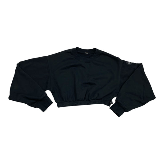 Athletic Sweatshirt Crewneck By Alo In Black, Size:Xs