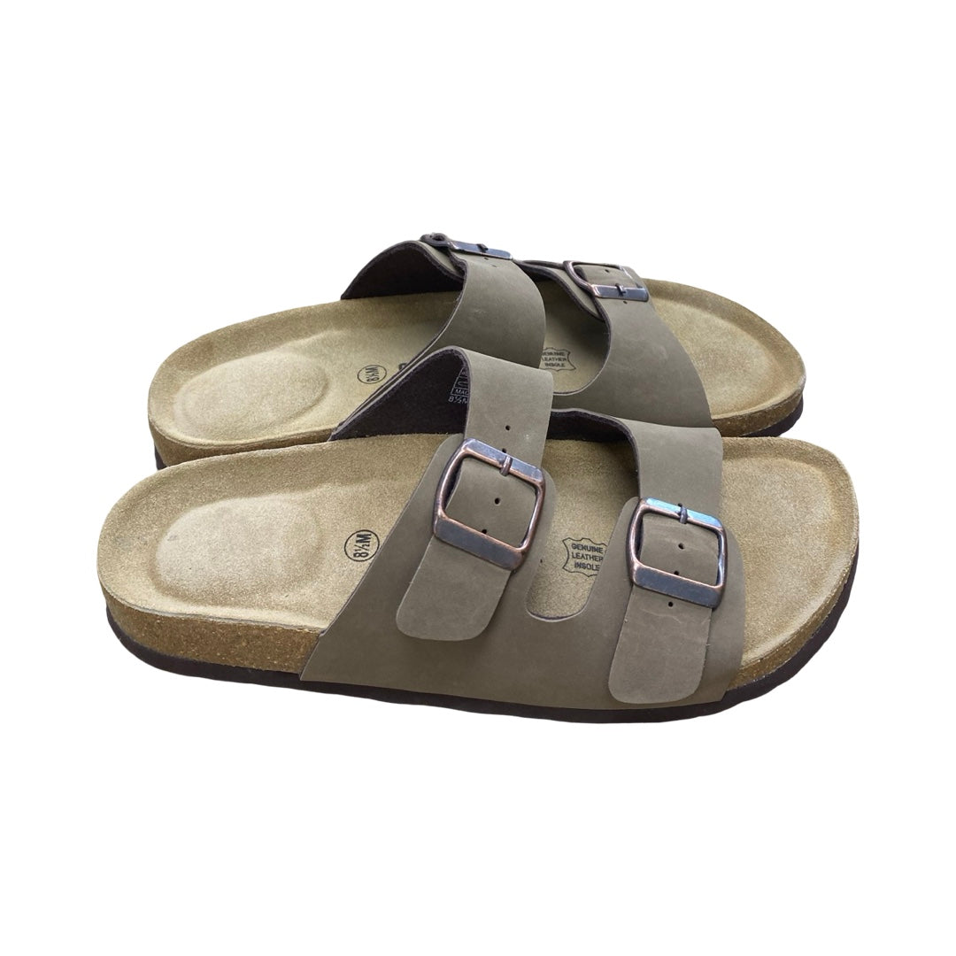 Shoes Flats By Cushionaire In Brown, Size:8.5