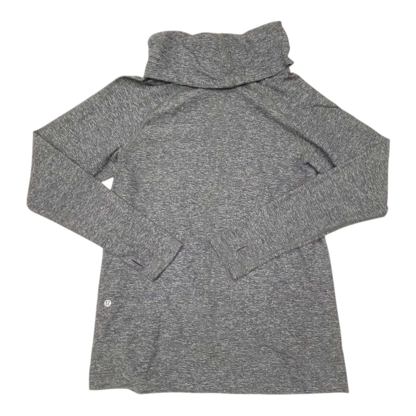 Athletic Sweatshirt Collar By Lululemon In Grey