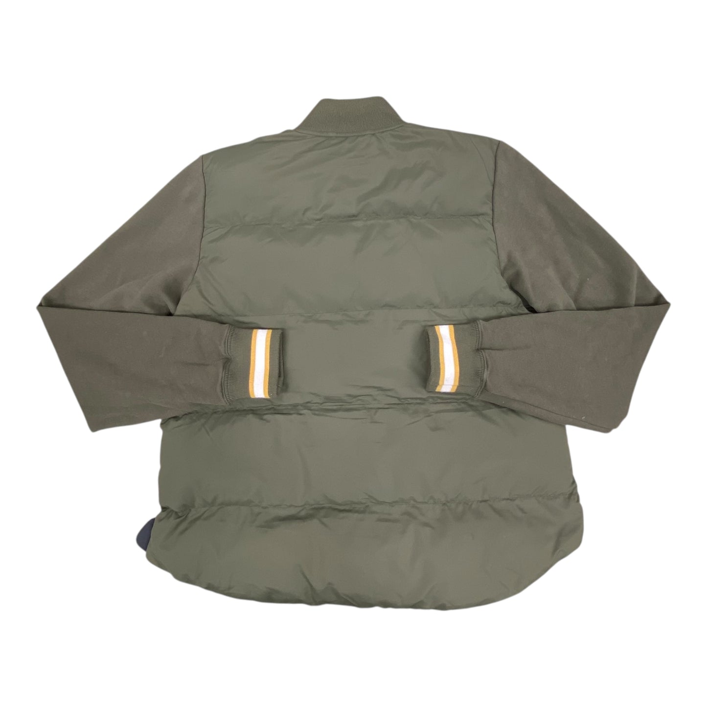 Jacket Puffer & Quilted By Abercrombie And Fitch In Green, Size:M