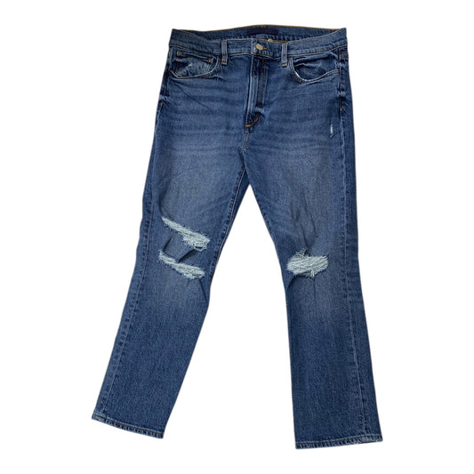 Jeans Straight By Joes Jeans In Blue Denim, Size:12