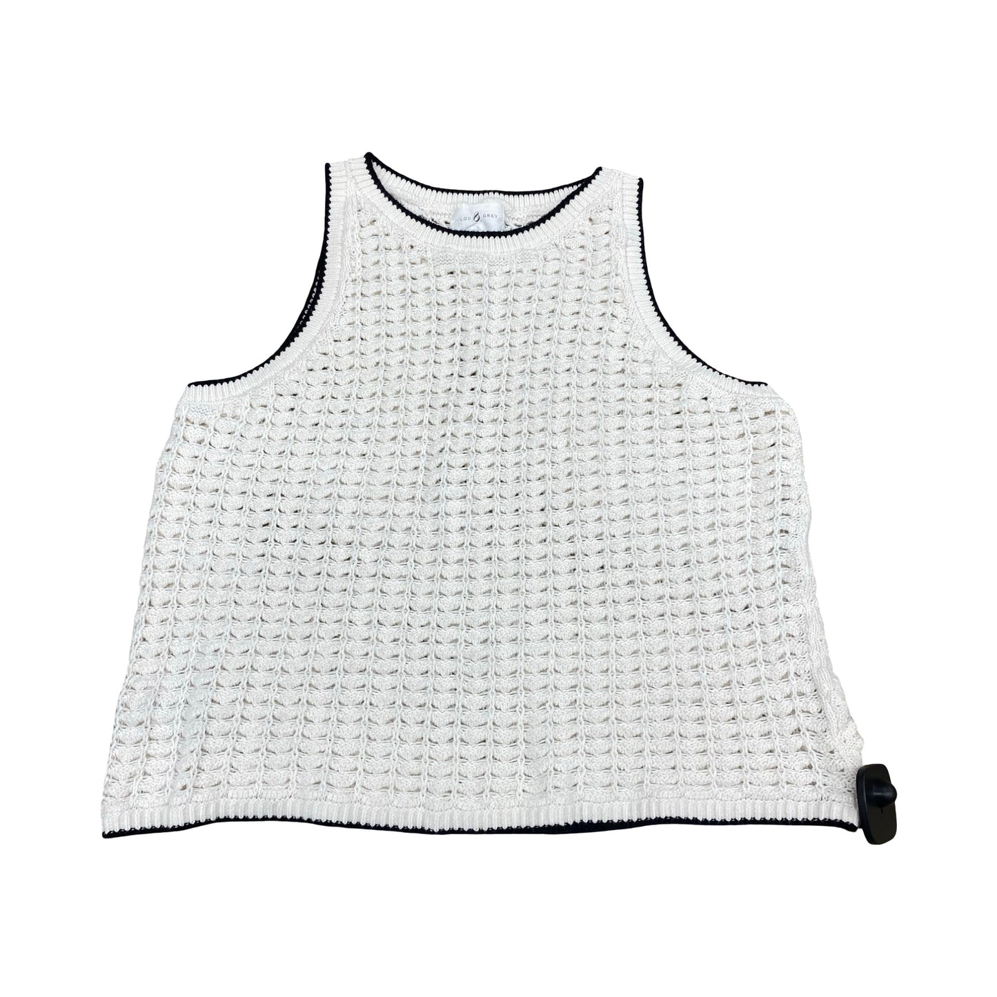 Sweater Ss By Lou And Grey In White, Size:L