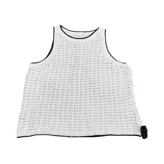 Sweater Ss By Lou And Grey In White, Size:L