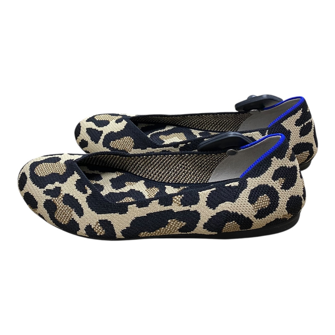 Shoes Designer By Rothys In Animal Print, Size:8.5