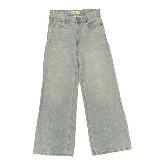 Jeans Wide Leg By Abercrombie And Fitch In Blue, Size:2