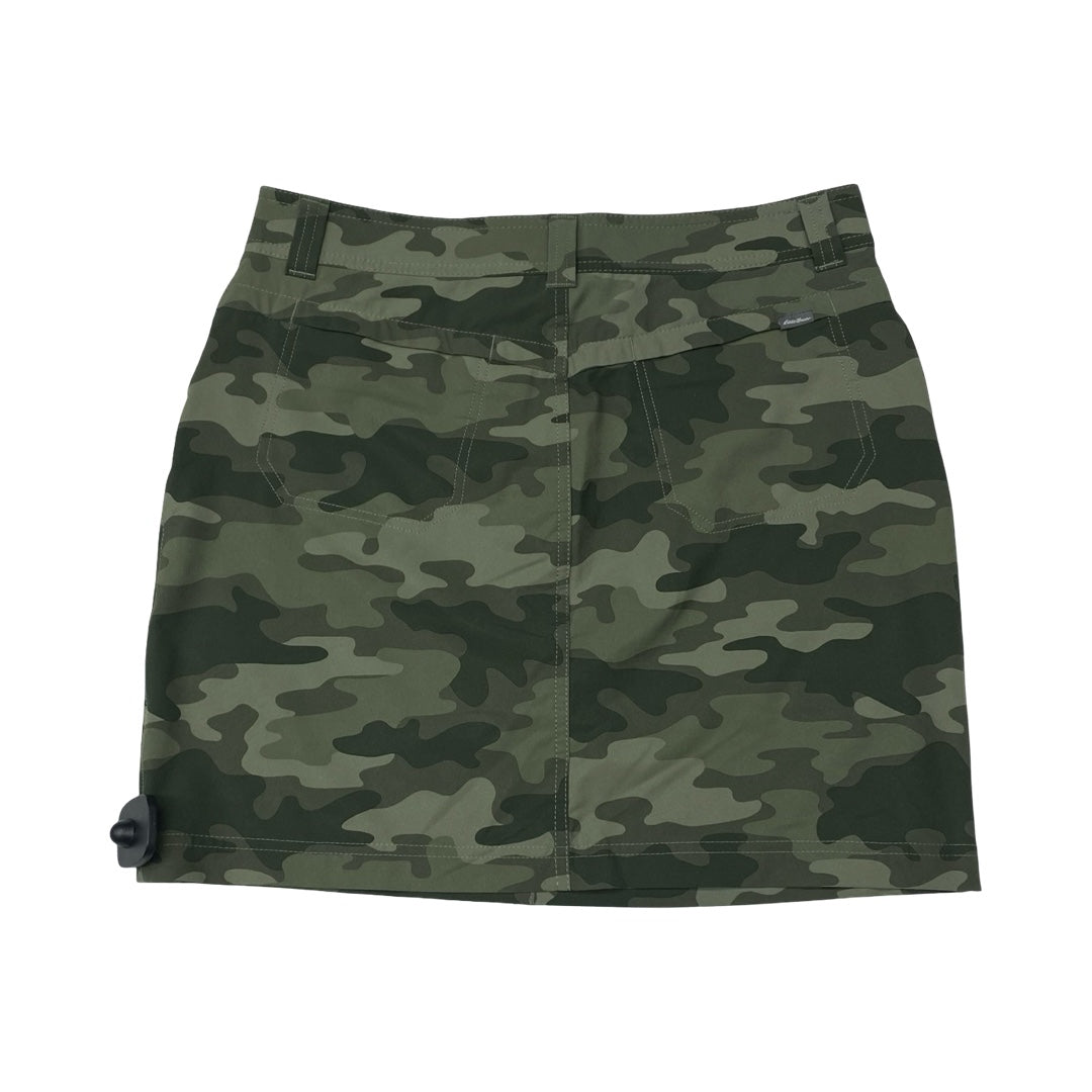 Athletic Skirt By Eddie Bauer In Camouflage Print, Size:6