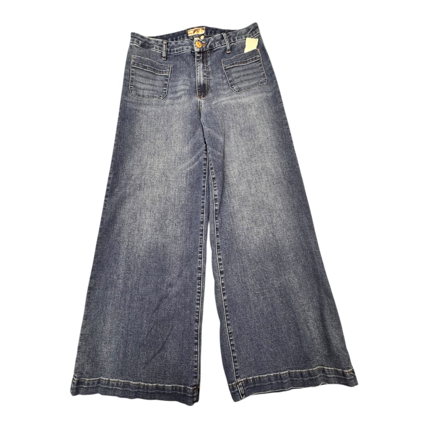 Jeans Wide Leg By Kut In Blue, Size:10