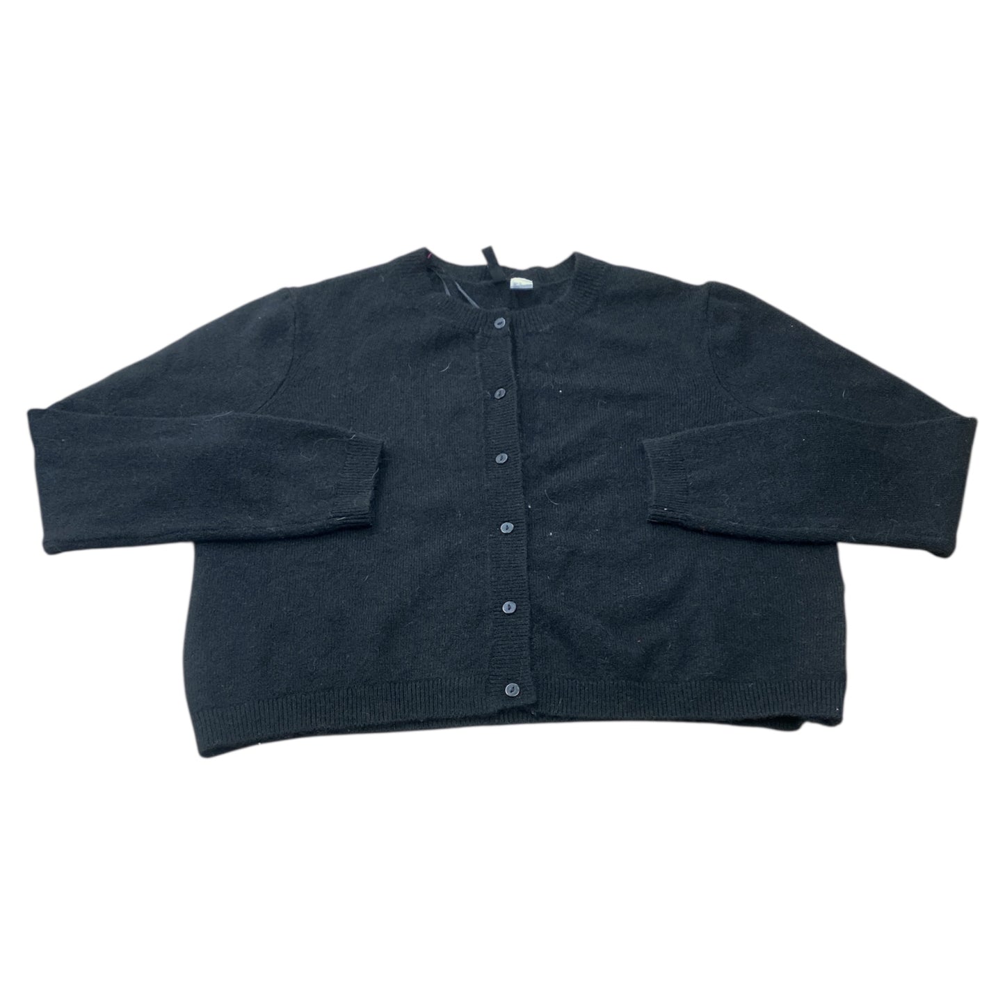 Sweater Cardigan By Divided In Black, Size:Xl