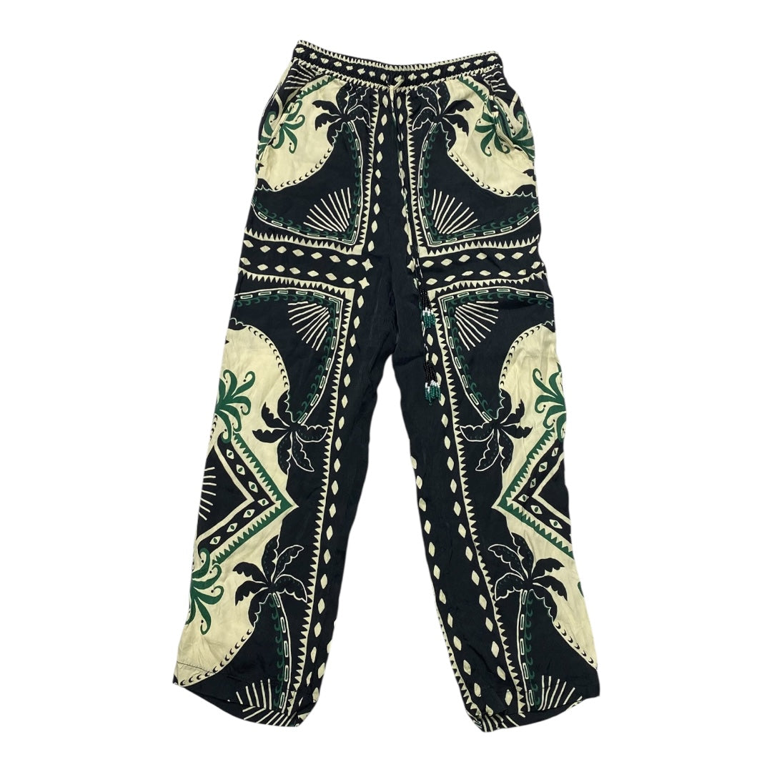 Pants Designer By Farm Rio In Multi, Size:Xs
