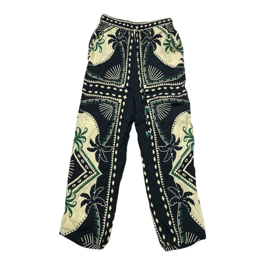 Pants Designer By Farm Rio In Multi, Size:Xs