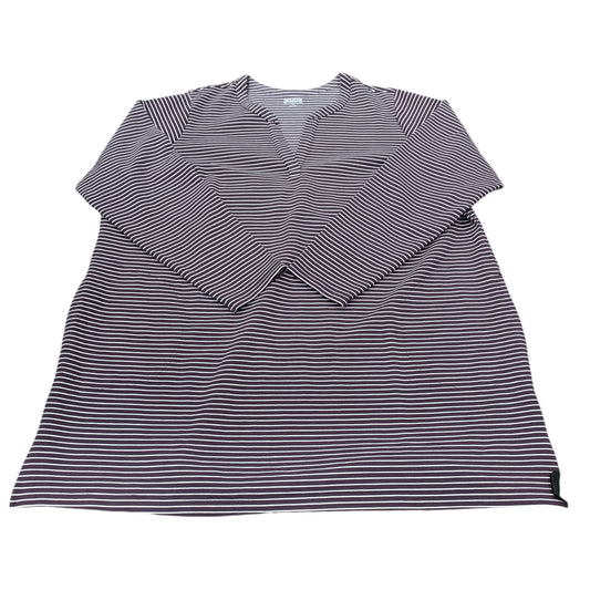 Top Ls By Duluth Trading In Striped Pattern, Size:2X