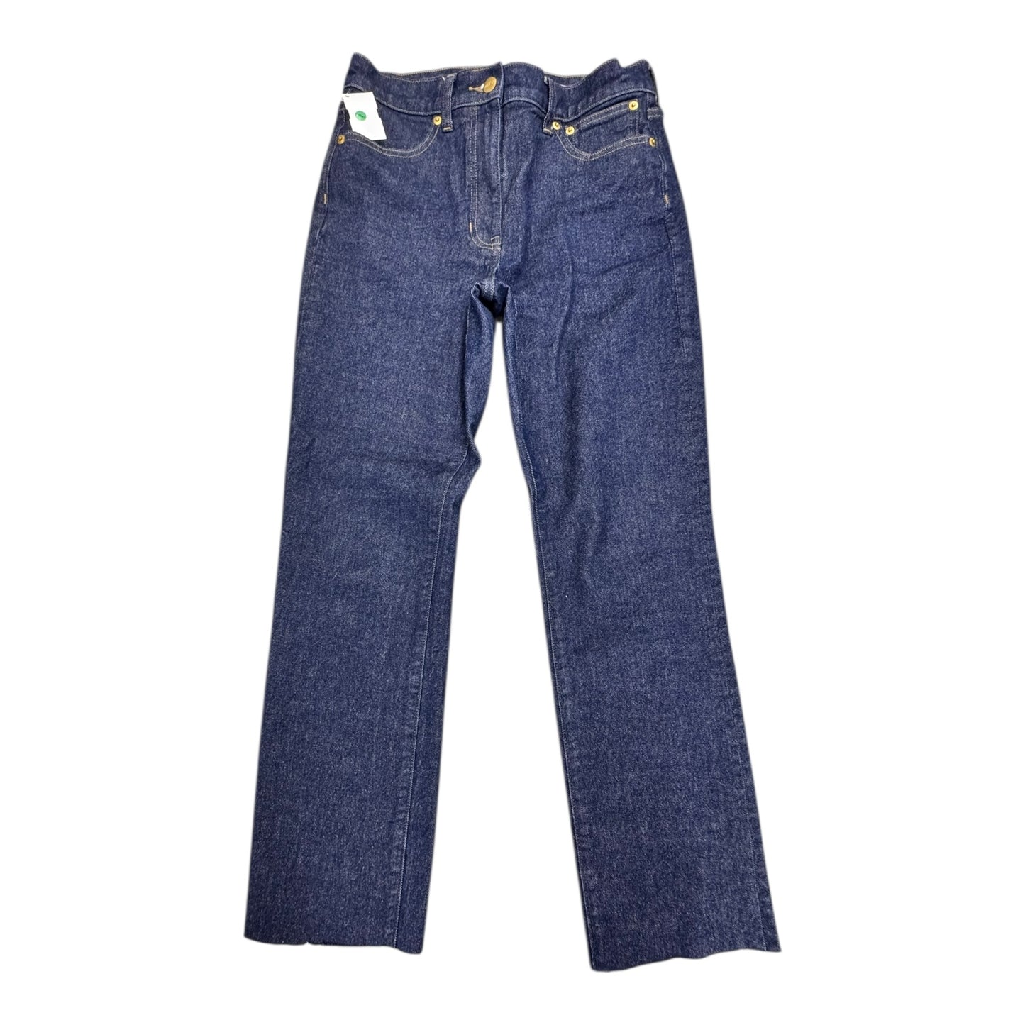 Jeans Straight By J. Crew In Blue, Size:4