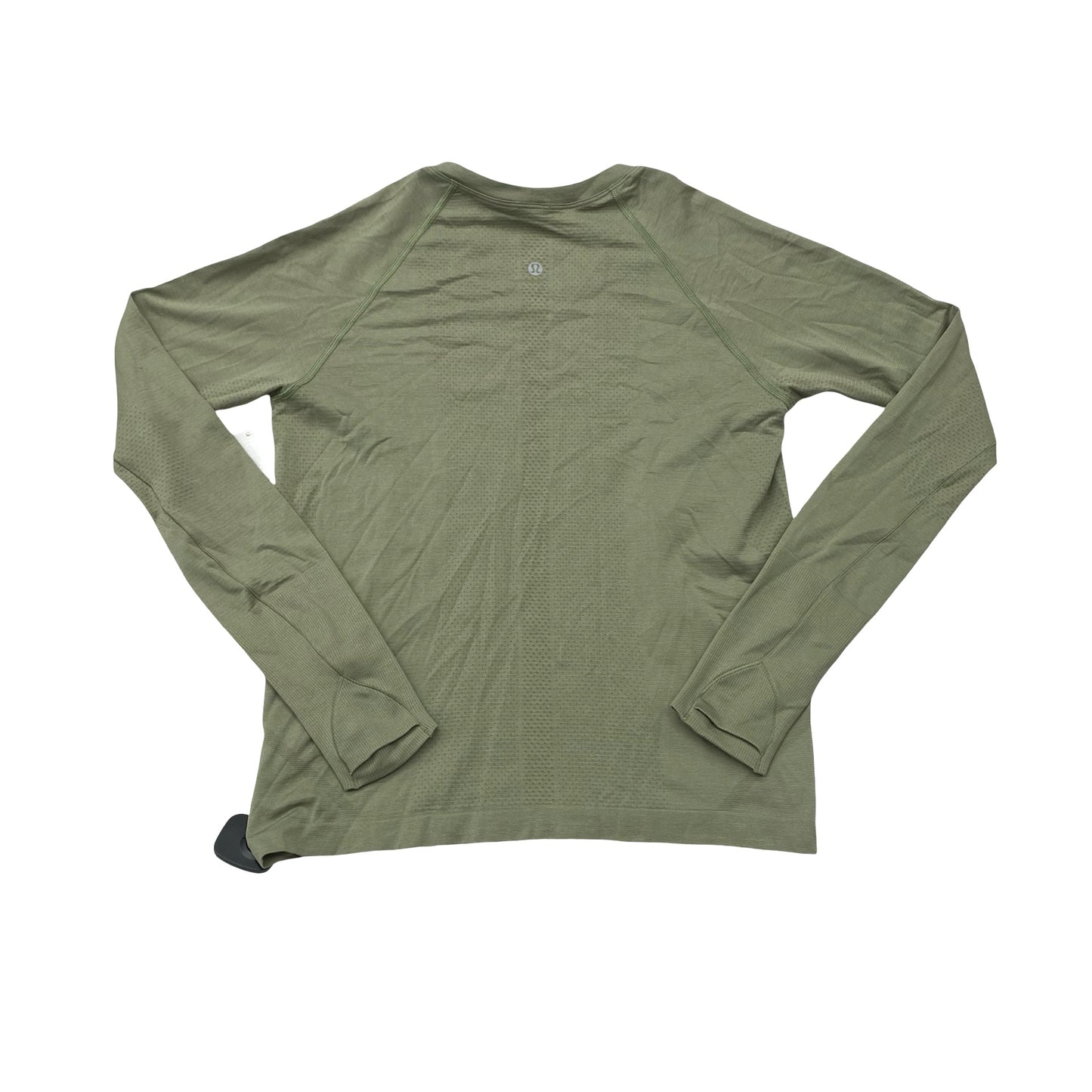 Athletic Top Ls Crewneck By Lululemon In Green, Size:10
