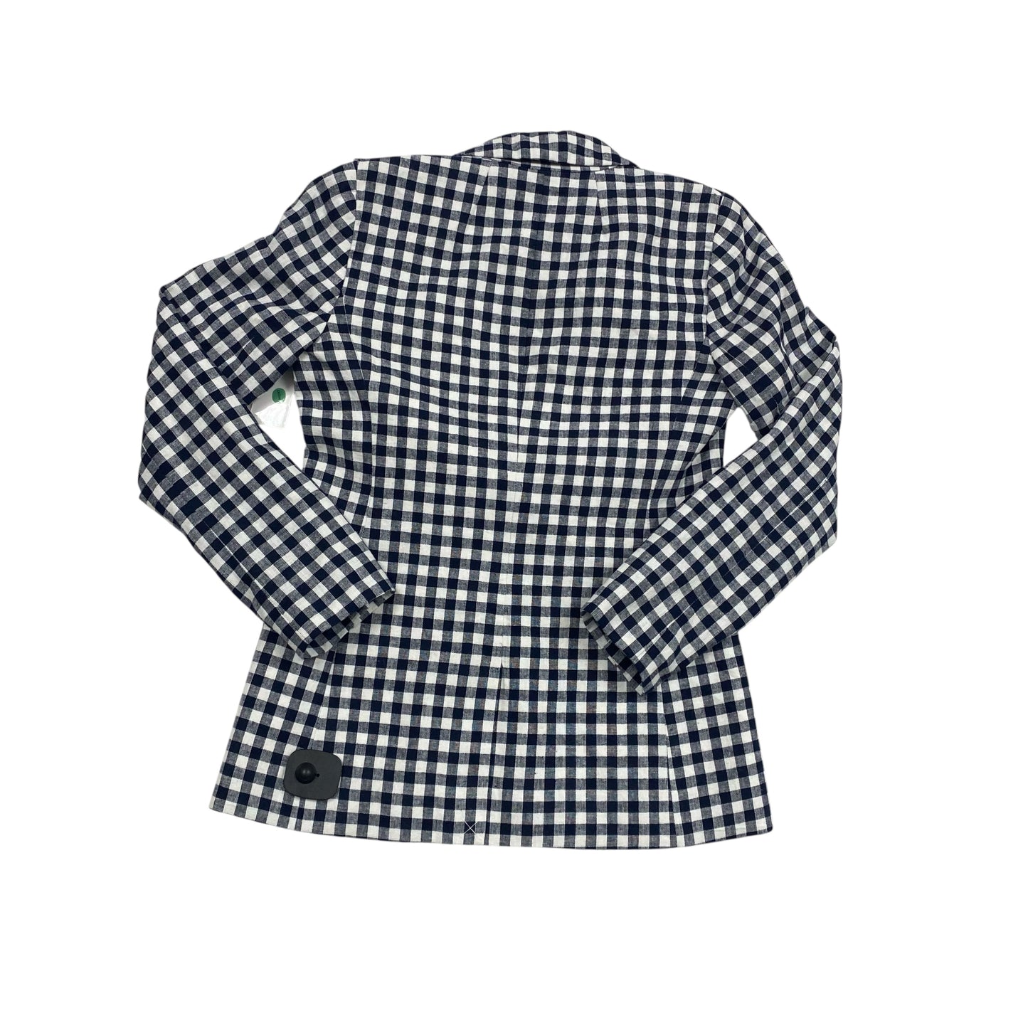 Blazer By J. Crew In Blue & White, Size:Xs