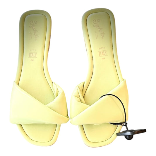 Sandals Flats By Seychelles In Green, Size:10