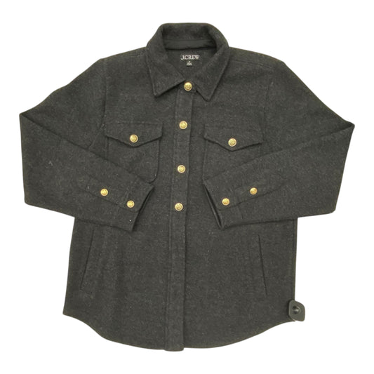 Jacket Shirt By J. Crew In Grey, Size:M