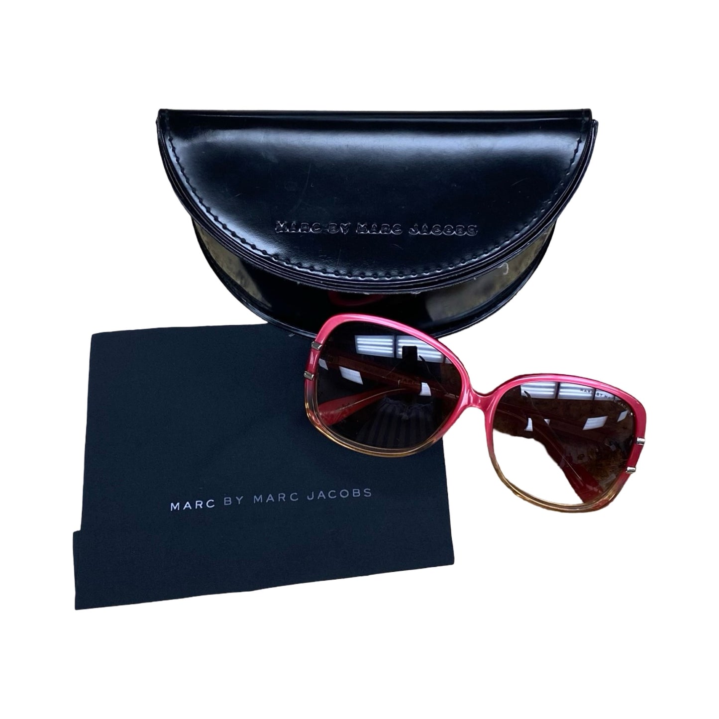 Sunglasses Designer By Marc By Marc Jacobs In Pink, Size: