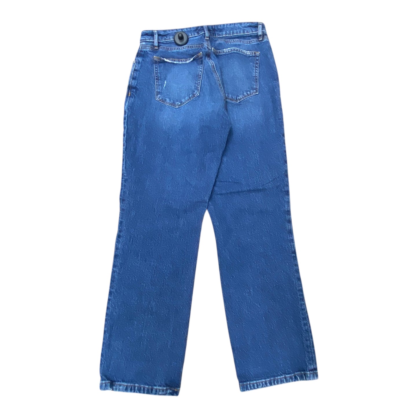 Jeans Straight By Loft In Blue Denim, Size:2