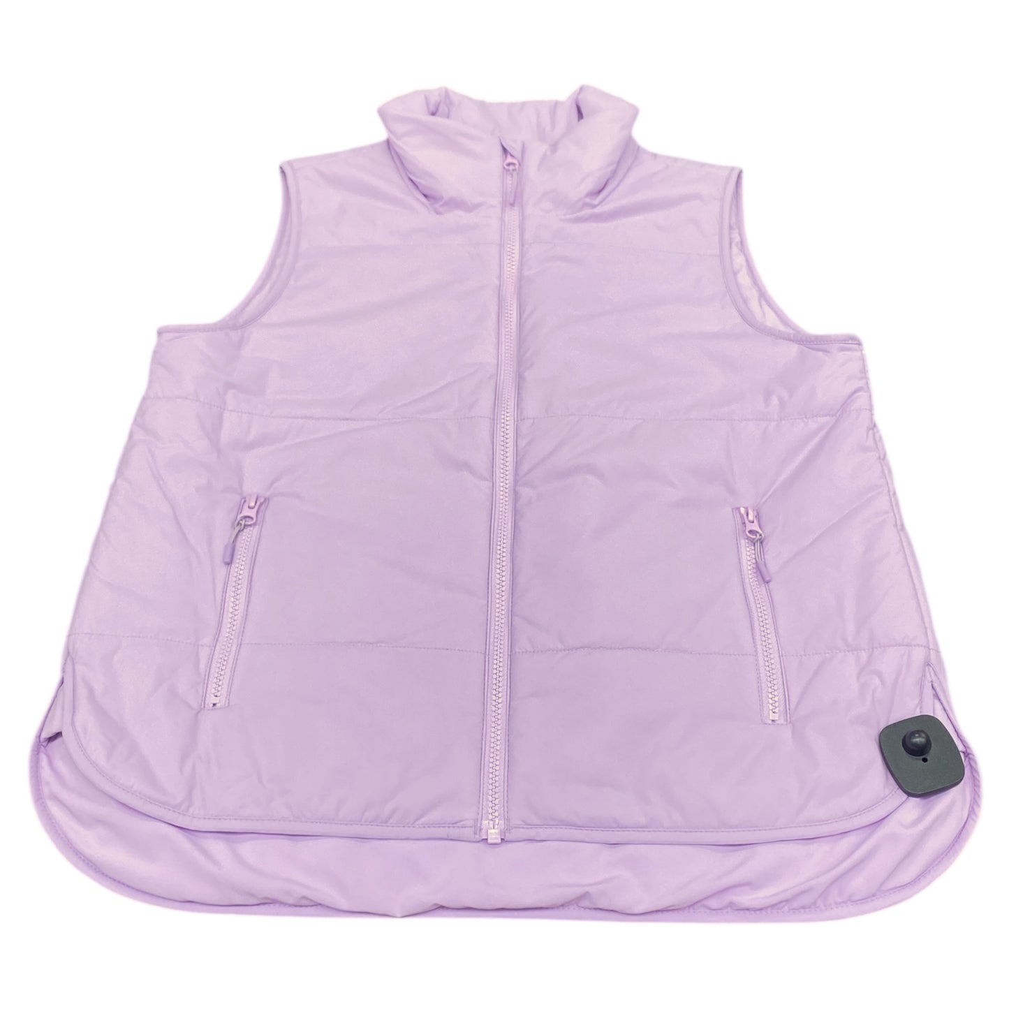 Vest Puffer & Quilted By Lands End In Purple, Size:S