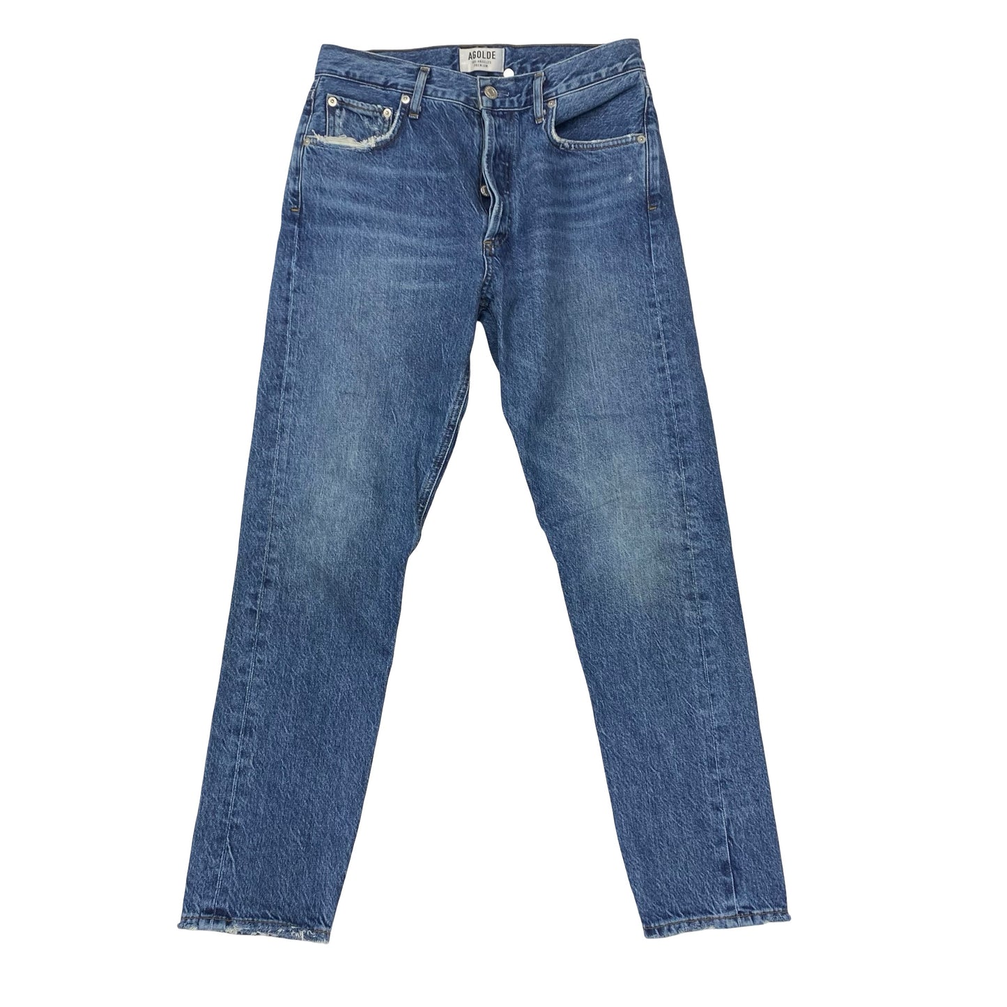 Jeans Boyfriend By Agolde In Blue, Size:4