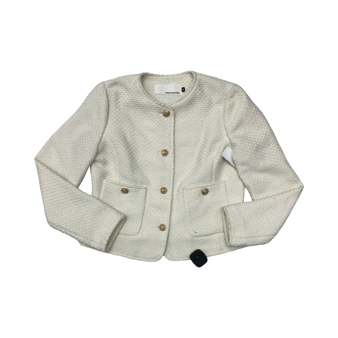 Blazer By Pink Martini In Cream, Size:Xs