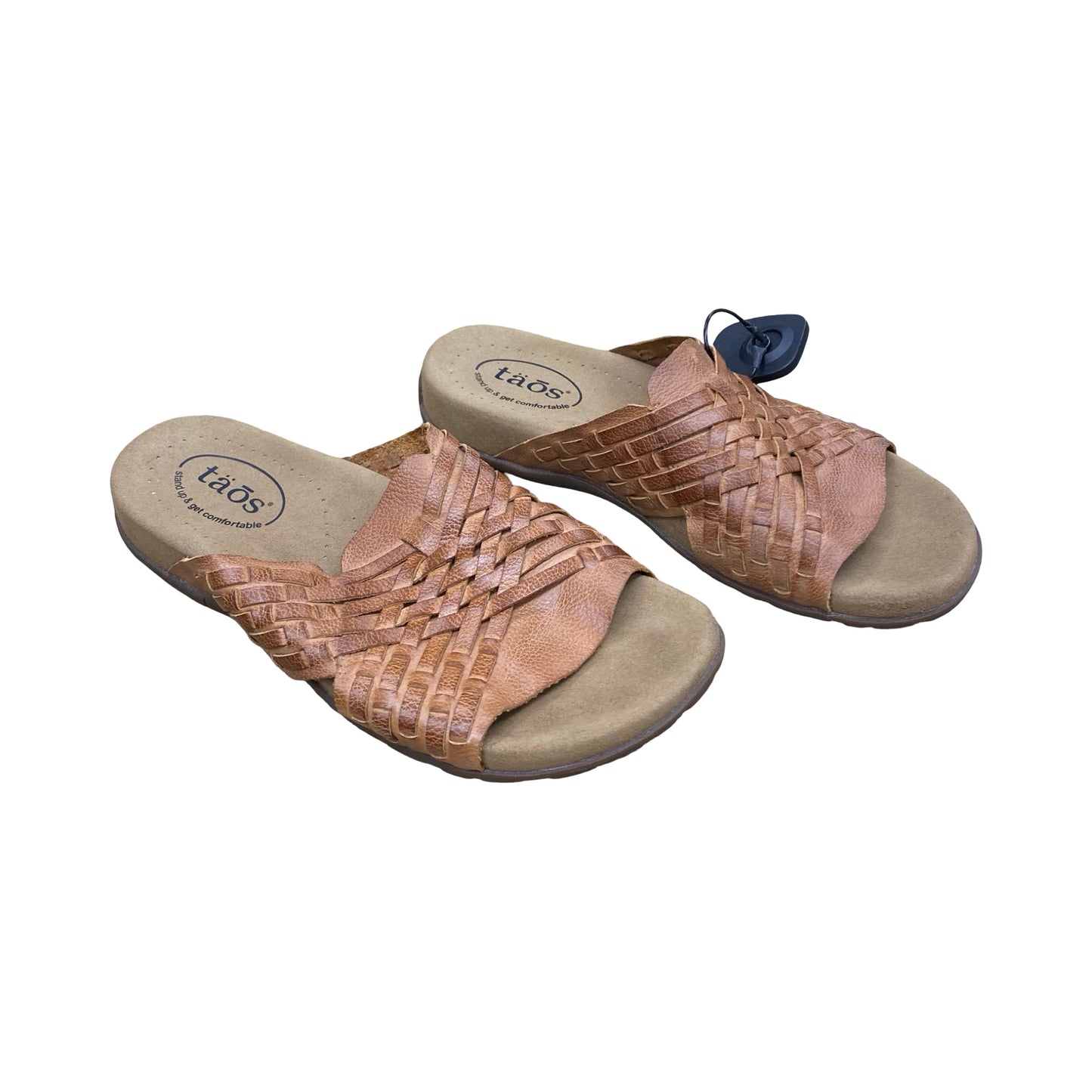 Sandals Flats By Taos In Brown, Size:8