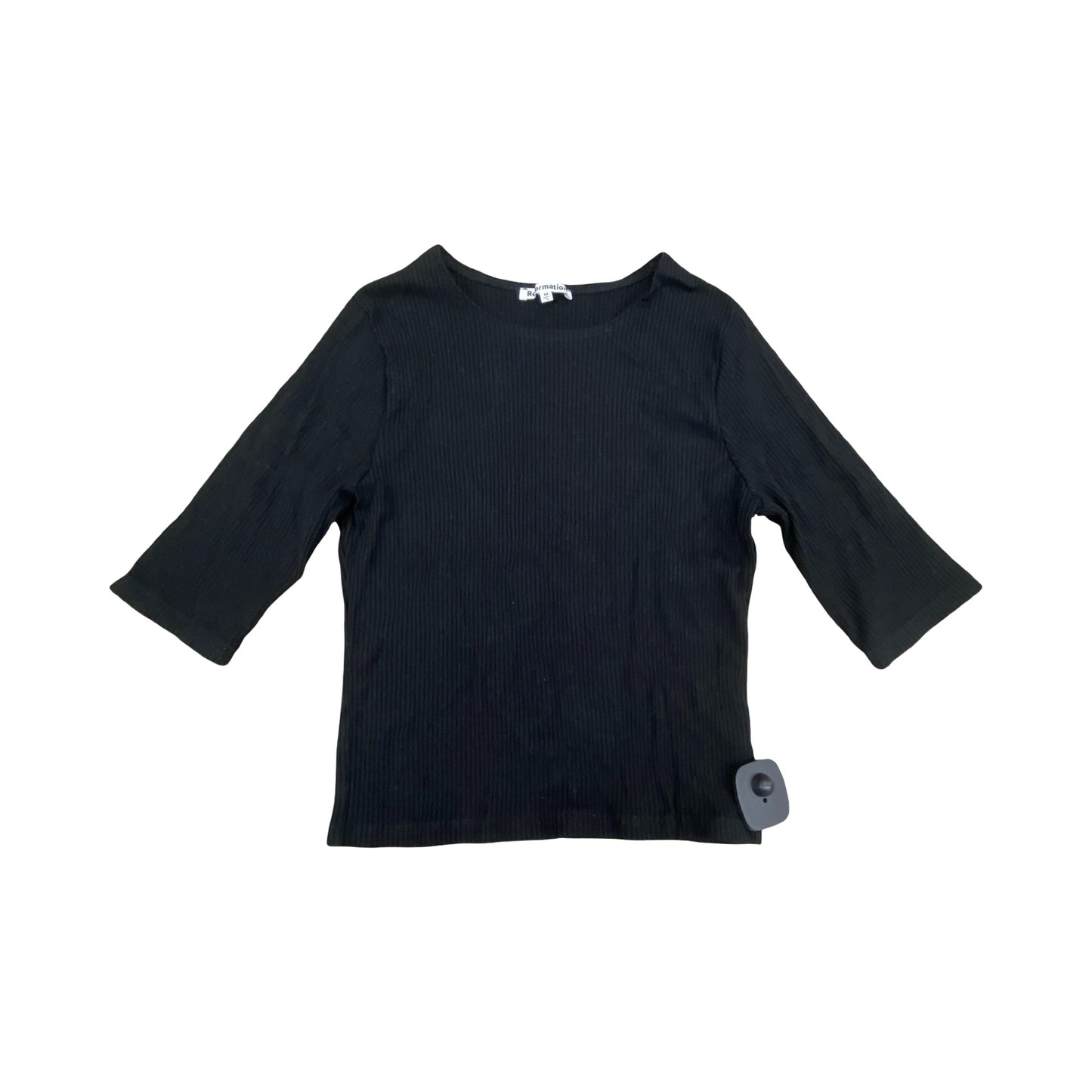 Top Ss Designer By Reformation In Black, Size:M