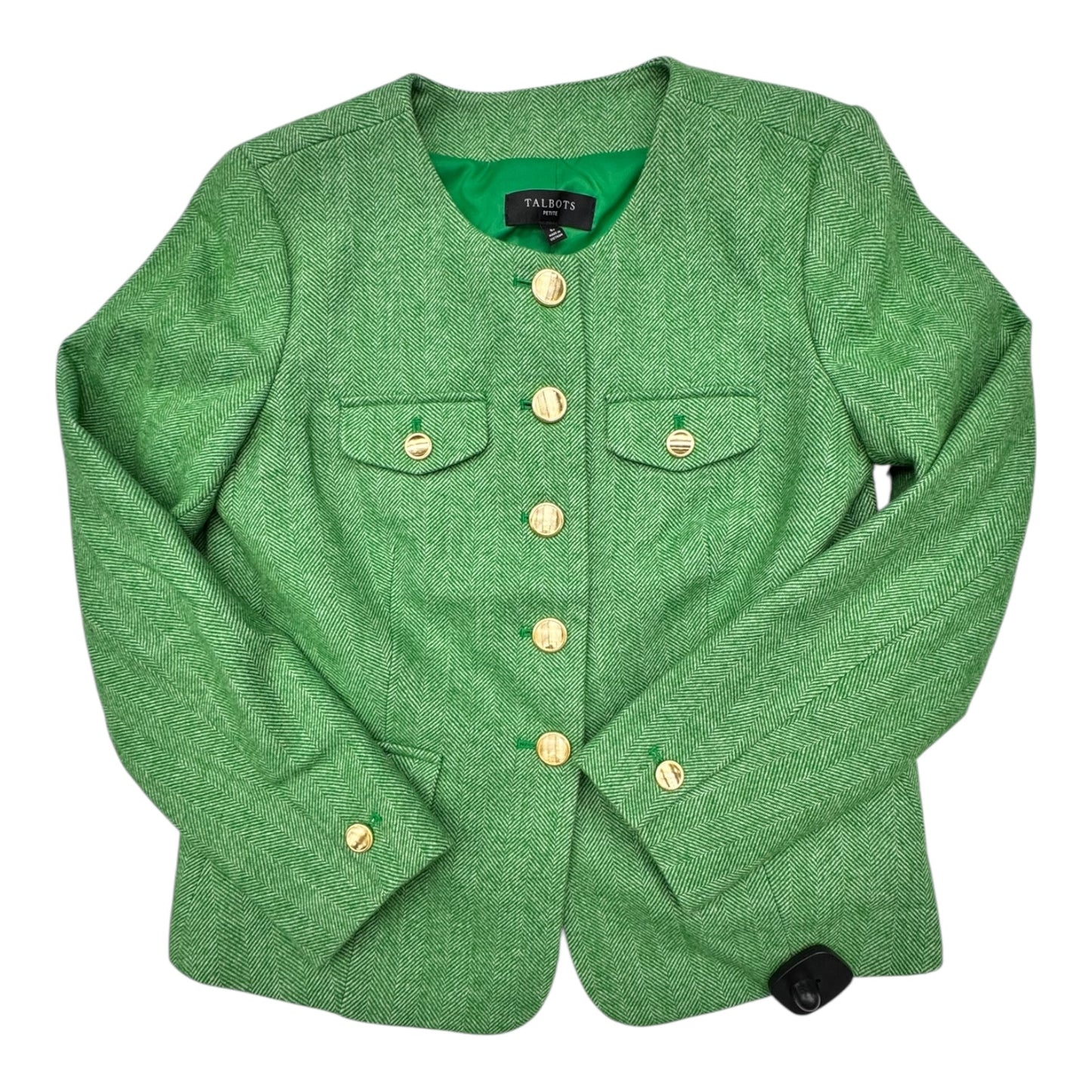 Blazer By Talbots In Green, Size:6P
