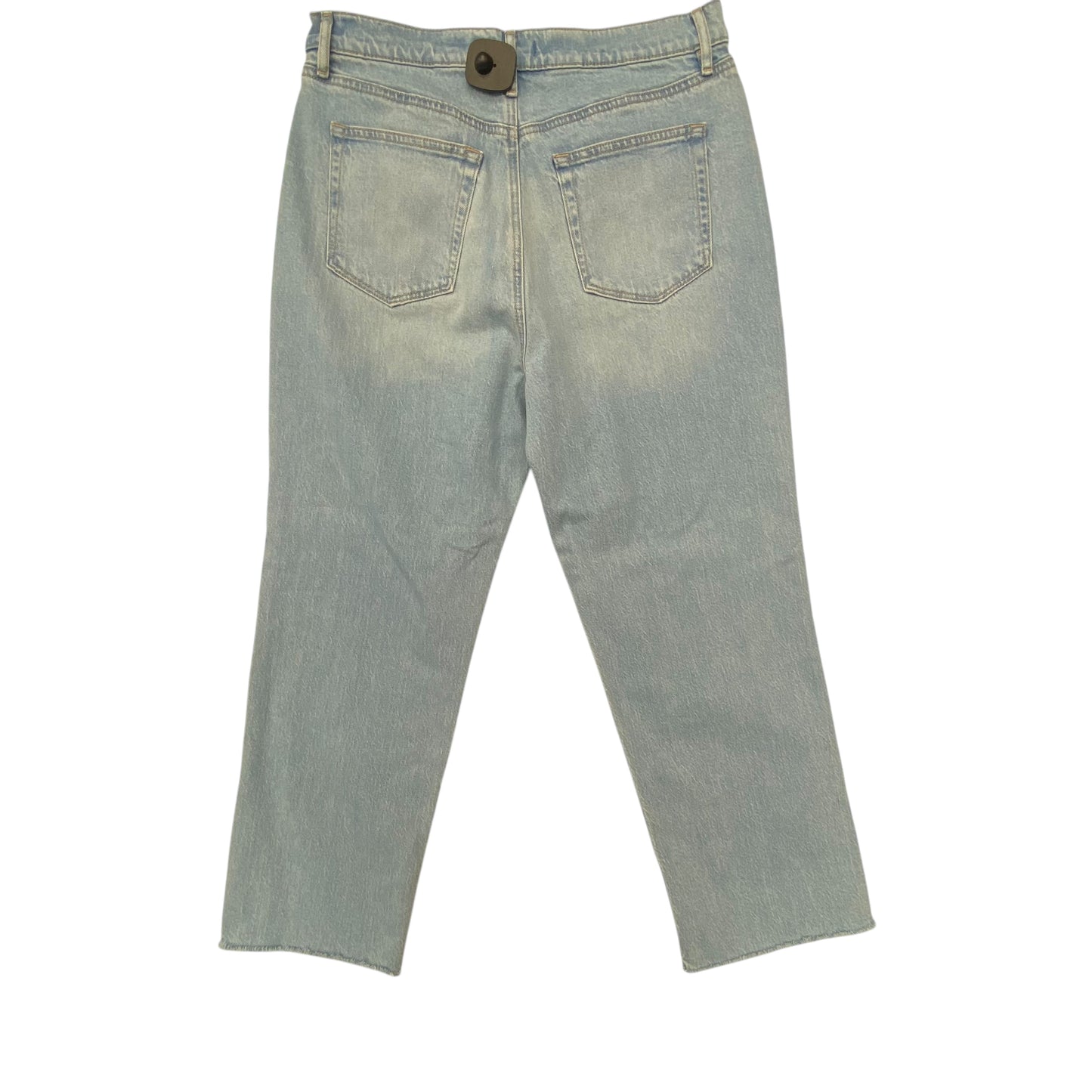 Jeans Straight By Loft In Blue Denim, Size:12
