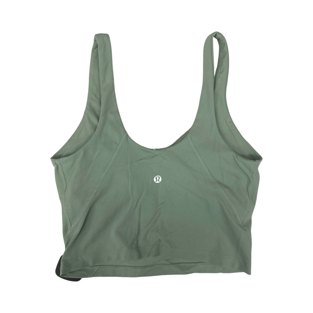 Athletic Tank Top By Lululemon In Green, Size:0
