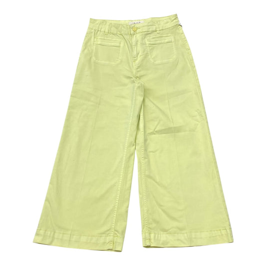 Pants Wide Leg By Charlie B In Yellow, Size:8
