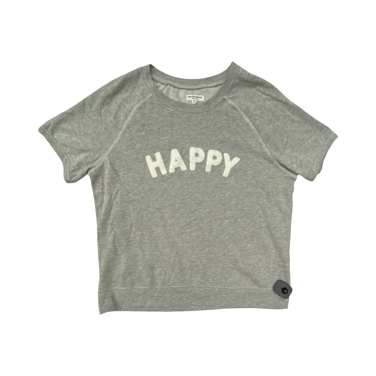 Top Ss By Grayson Threads In Grey, Size:Xl
