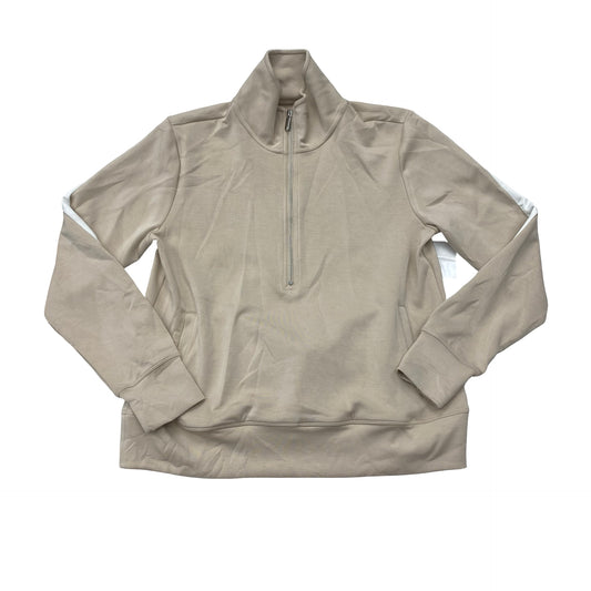 Athletic Jacket By Ideology In Tan, Size:S
