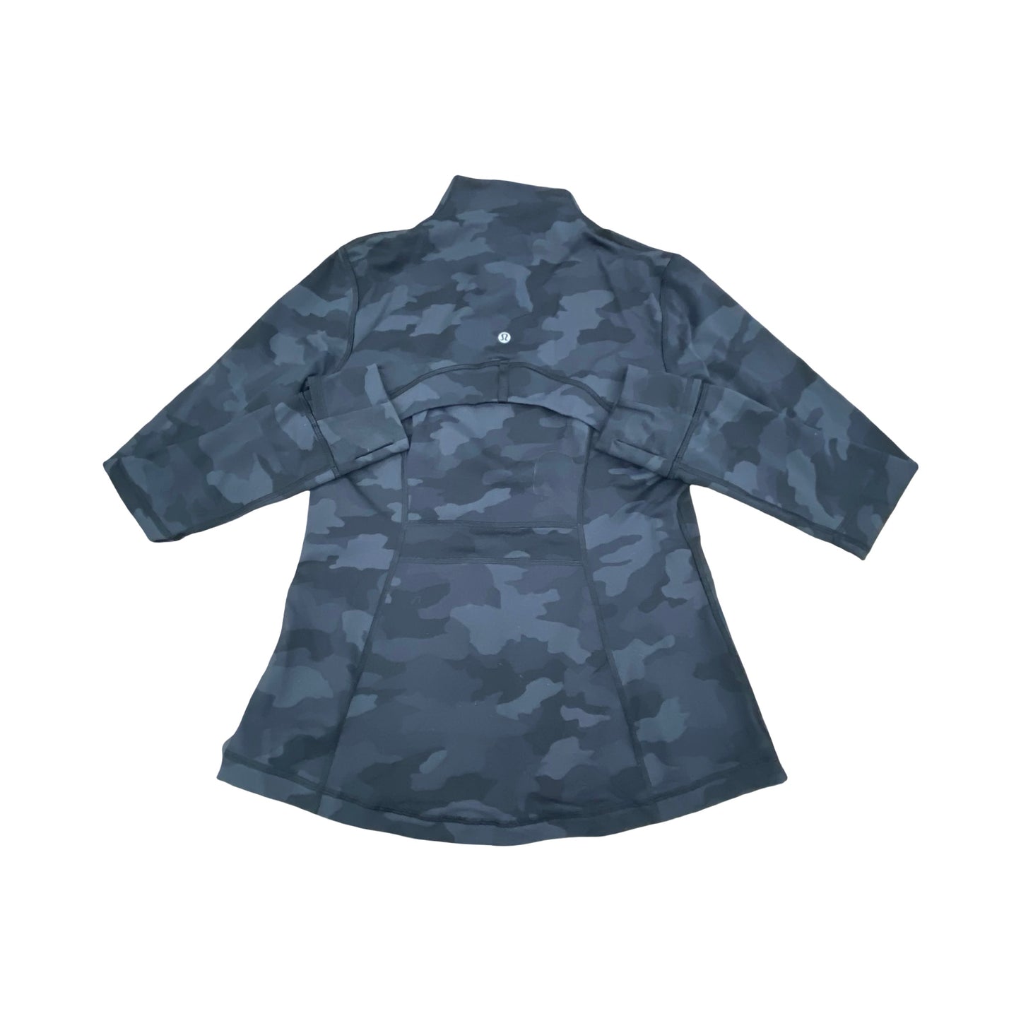 Athletic Jacket By Lululemon In Camouflage Print, Size:10