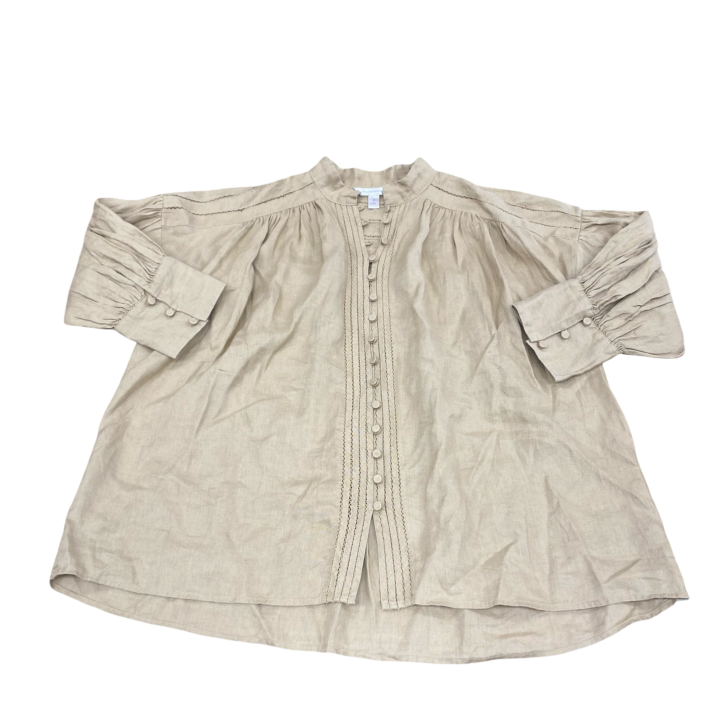Top Ls By Banana Republic In Tan, Size:M